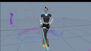 Creating Dance and Walk Loops MOCAP with KINECT