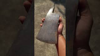 Unboxing A Vintage Collins Legitimus Firefighter Axe #Relaxing #Poomsproject