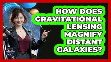 How Does Gravitational Lensing Magnify Distant Galaxies?