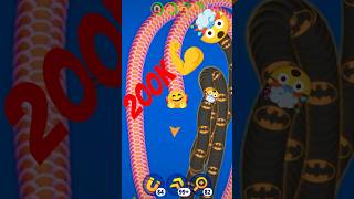 WORMS ZONE O.I 🐍 MODAPK 🤫 BEST GEME PLAY ⏯️ BIGGEST SNAKE DUBLE KILL 🤯 #hardwork #wormszone