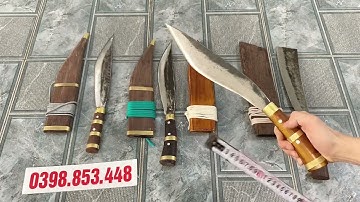 CÁC MẪU DAO MÈO TRUYỀN THỐNG THÉP NHÍP ĐỎ NGA