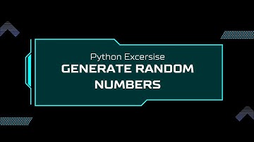 How to Generate Random Numbers in Python | Python for Beginners