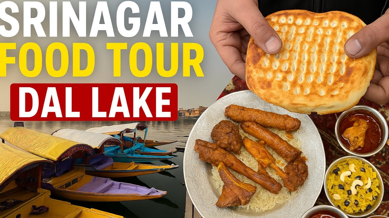 Srinagar Food Tour near Dal Lake | Best Street Food | Kashmir Street Food