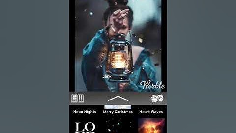 How to add a party effects in werble