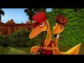Поезд динозавров Город троодонов Мультфильм для детей про динозавров