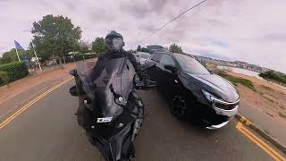 Selfie stick mounted foward on #Vogeds525x 
