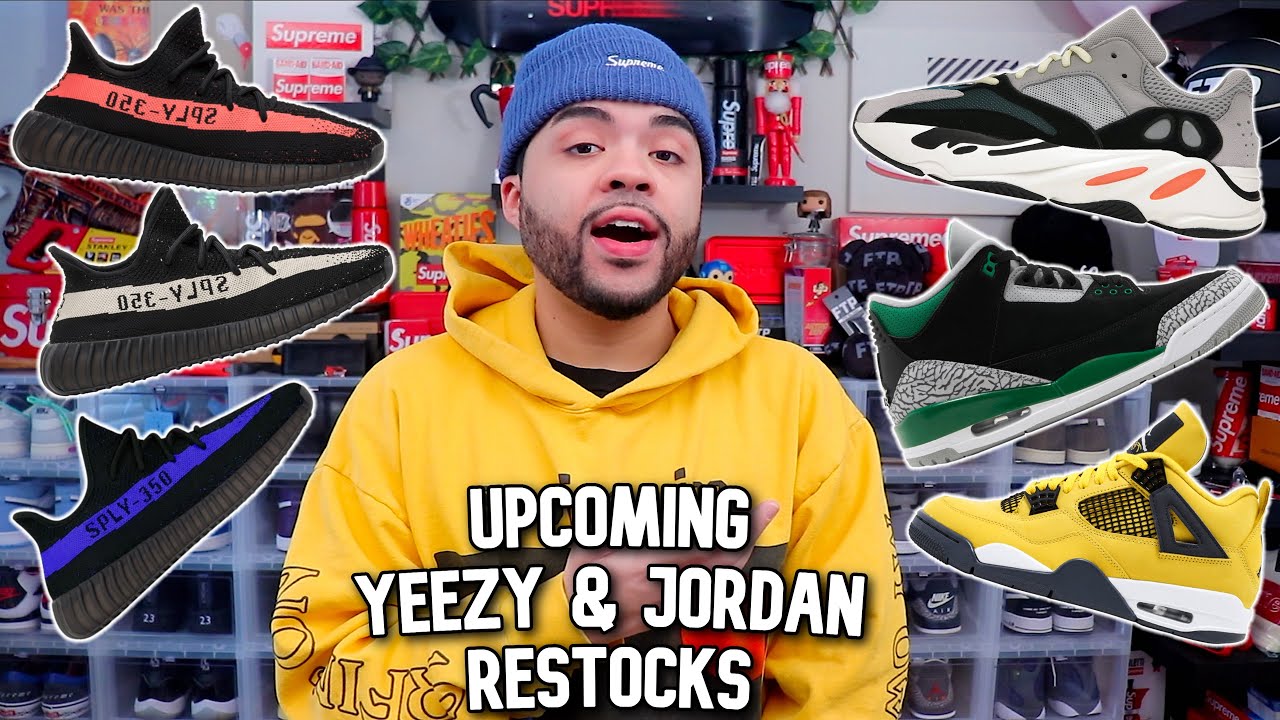 upcoming yeezy restocks