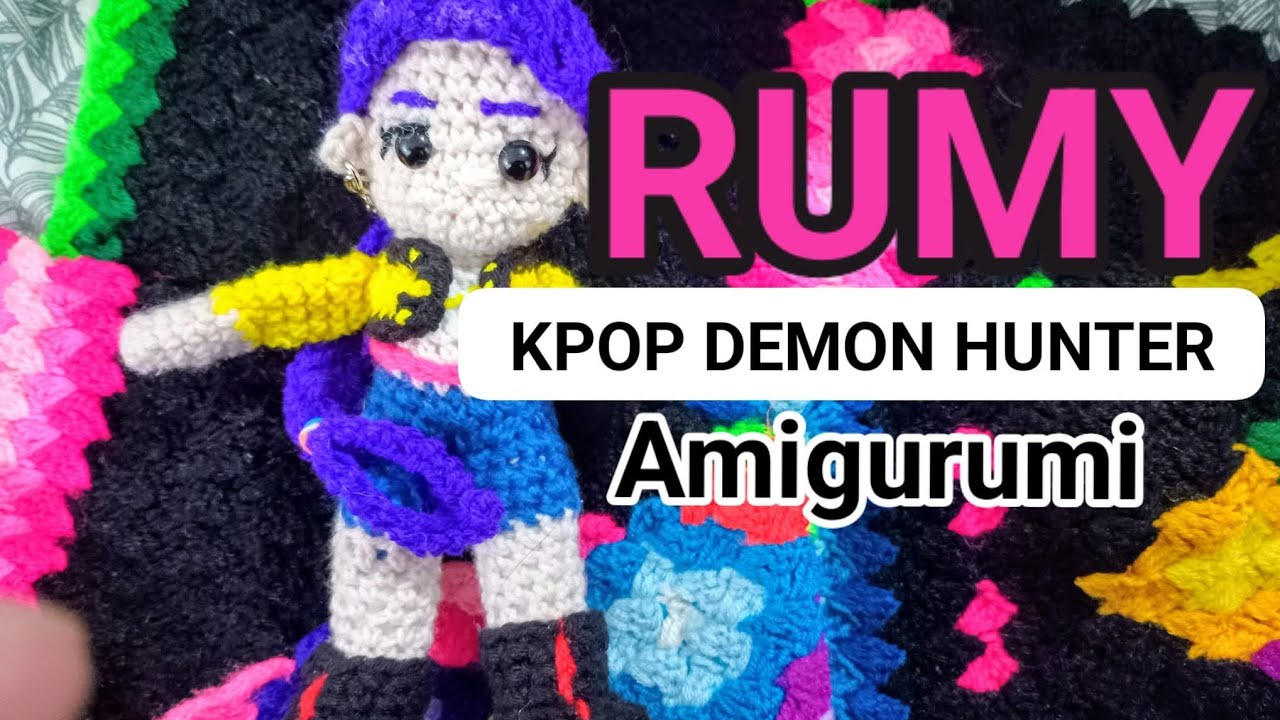 Tutorial GRATIS RUMY | K-POP DEMON HUNTER HUDRIX #Amigurumi #Rumi # ...