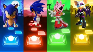Sonic Vs Sonic Exe Vs Amy Exe Vs Rough Tiles Hop EDM Rush