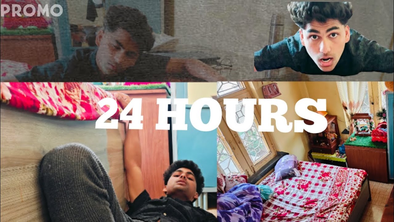 I spent 24 Hours in a Single Room 😱 | Promo Video - YouTube