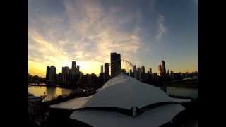 Chicago Sunset Timelapse