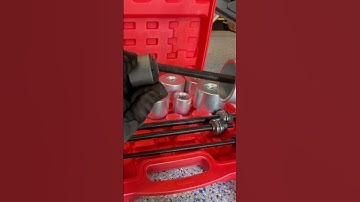 Here’s the right tool for replacing bushings. #honda #rsx #acura #bushing