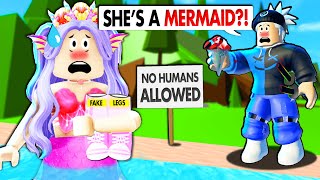 MY GIRLFRIEND IS A MERMAID (Roblox Mermaid Story)
