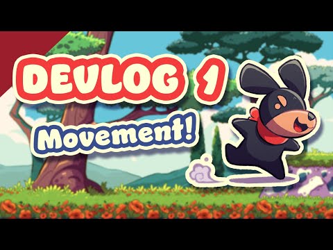 Indie Game Devlog #1 - Creating Smooth Platformer Movement!