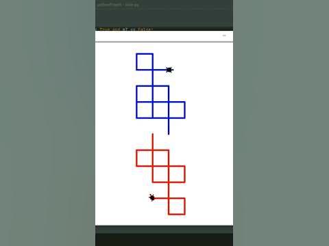 Create a Simple Two Player Game Using Python Turtle | #shorts # ...