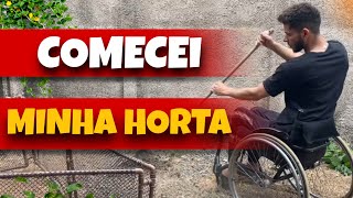 Minha Rotina Morando Sozinho E Começando Minha Horta