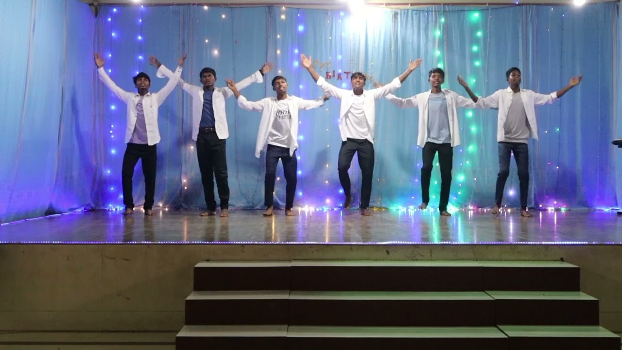 Dance on Religious song on Fr. Komal's B'day 