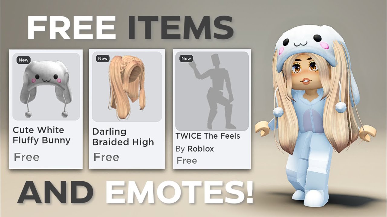 NEW FREE ITEMS YOU MUST GET IN ROBLOX!🤩🥰😜 in 2023