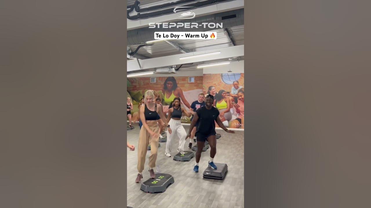 @iamtiagz always here with the bangers 🔥 #stepperton #juliusburphy #hiphopstepaerobics #telodoy