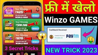 🔴Winzo App Al Games Win Trick 2023 | Winzo Se Paise Kaise Kamaye | Winzo World War Card Select Trick screenshot 5