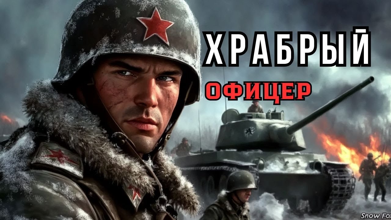 📖 Аудиокнига : ХРАБРЫЙ ОФИЦЕР 🦾  Невозможно оторваться👍