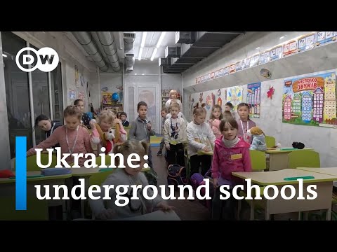 Despite Russian attacks, Ukrainians are determined to send their children to school - DW News.