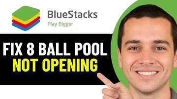 HOW TO FIX 8 BALL POOL NOT OPENING BLUESTACKS 5 (EASY FIX 2025)