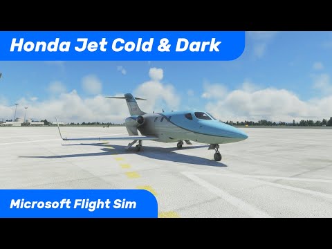 MSFS Honda Jet / HJet - Cold & Dark Start Tutorial