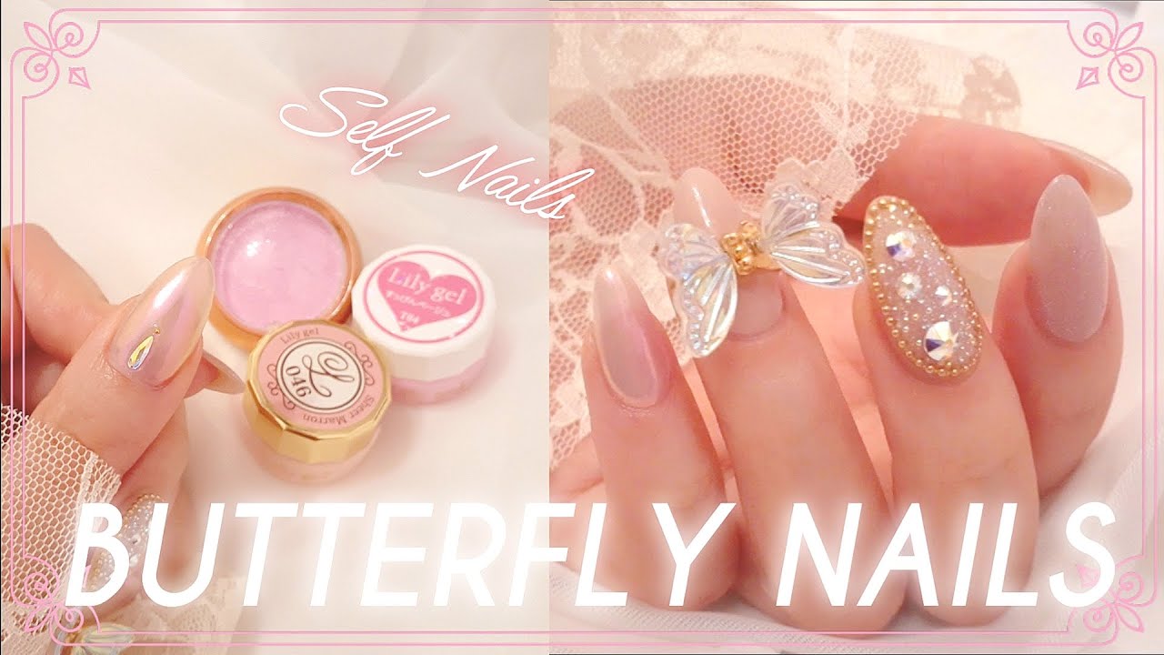 Self Nail 動くパーツ とオーロラピクシー埋め尽くし キラキラネイル Youtube