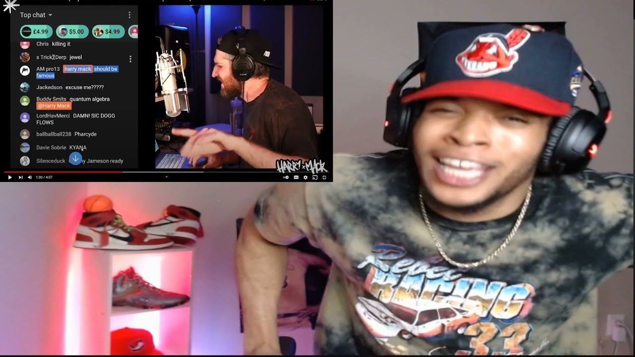 FIRST TIME HEARING HARRY MACK - BREAK YA NECK FREESTYLE (REACTION)