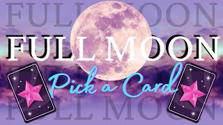🔮 PICK A CARD🔮 WHAT WILL the 🌕  FULL MOON BRING TO YOU | Pick a Card reading Full Moon in Taurus