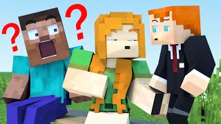 The minecraft life of Alex and Steve :Steve Noooob - Minecraft animation