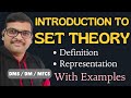 Introduction to Set Theory in Discrete Mathematics || Representation of Sets ||Finite & Infinite Set