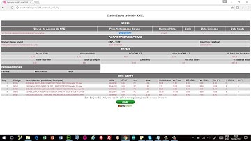 Aula 7   Importar dados do XML da NFe