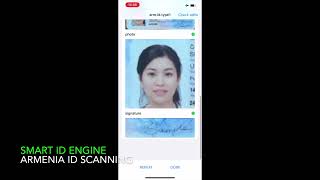 Eco-friendly, fast, and secure software for Armenian IDs scanning | Smart ID Engine screenshot 2