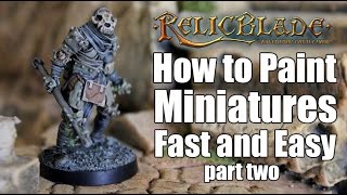 miniatures paint easy fast