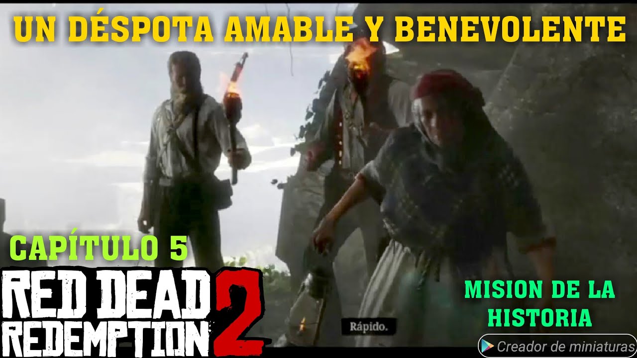 RED DEAD REDENTION 2 (CAPÍTULO 5 MISION) 