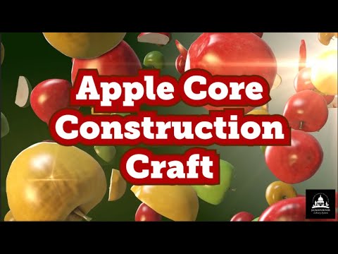 Apple Core Construction Virtual Program by Bolden/Moore Library - September 17, 2021