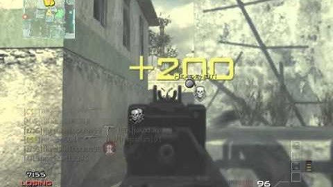 MW3 - MP9 Triple Kill