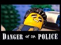 LEGO - DANGER OF DA POLICE (STOP MOTION)