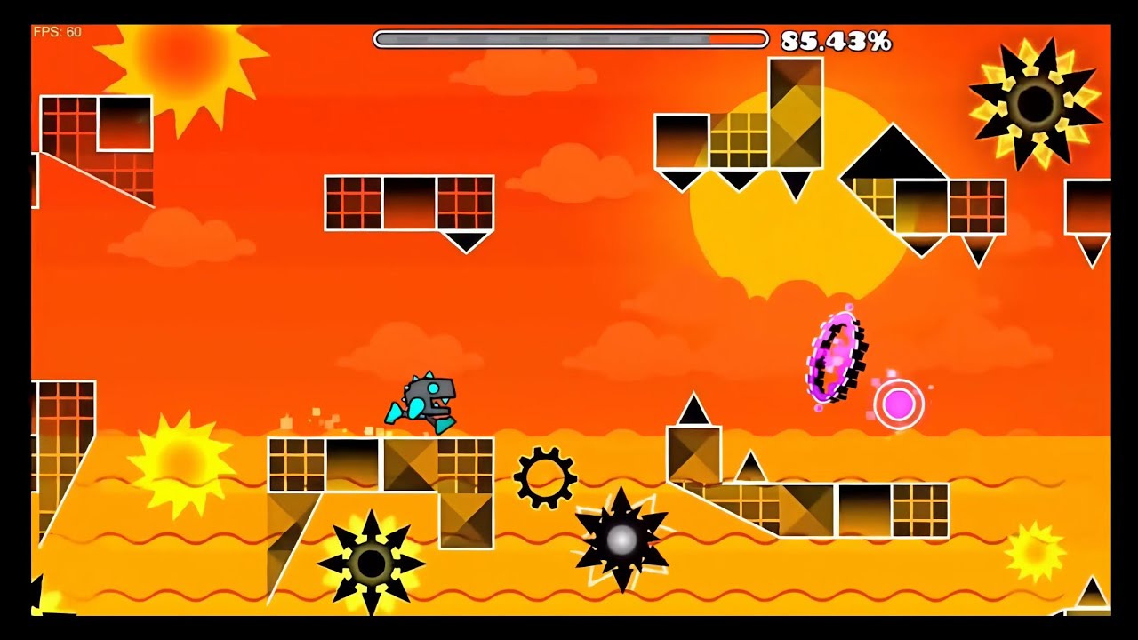 Isacs Tidal Wave showcase | Geometry Dash