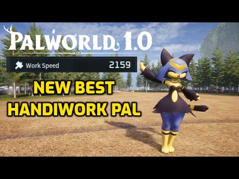 Palworld: New Best Handiwork Pal in 1.0 - ALPHA Sekhmet!