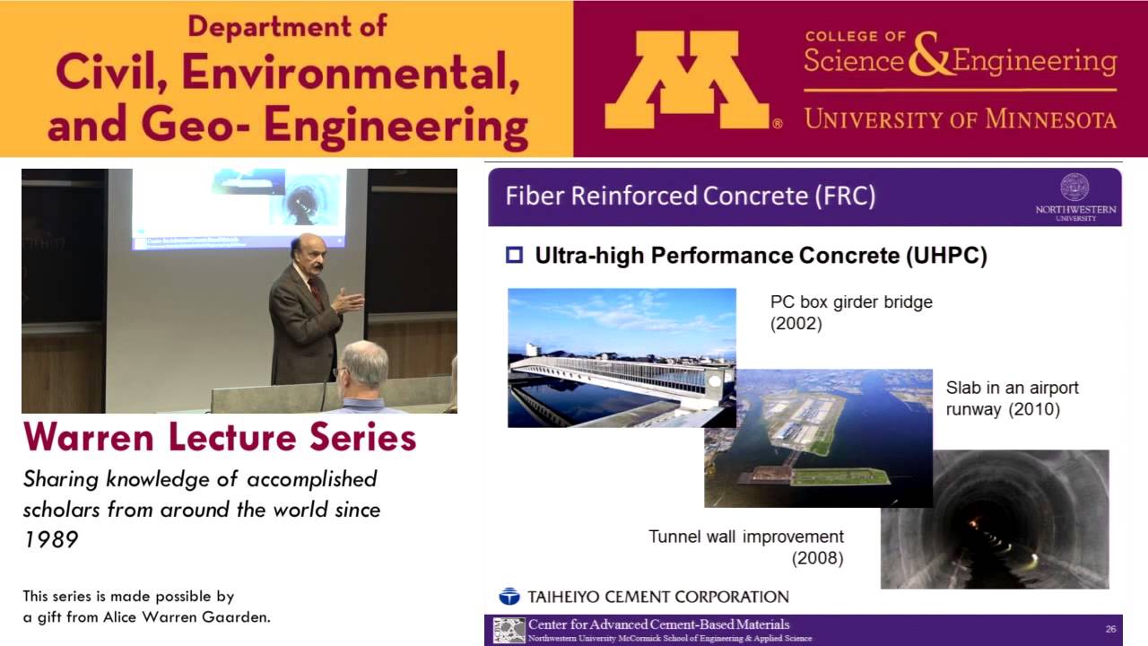 Warren Lecture Series, Nov 20, 2015 Surendra Shah Northwestern University