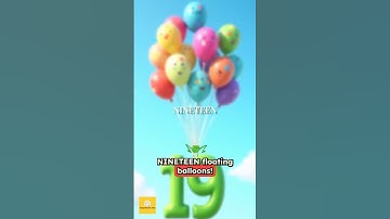 Counting Adventure: Numbers 11-20 🚀 | Educational Video for Toddlers #kidsstories #learning #kids