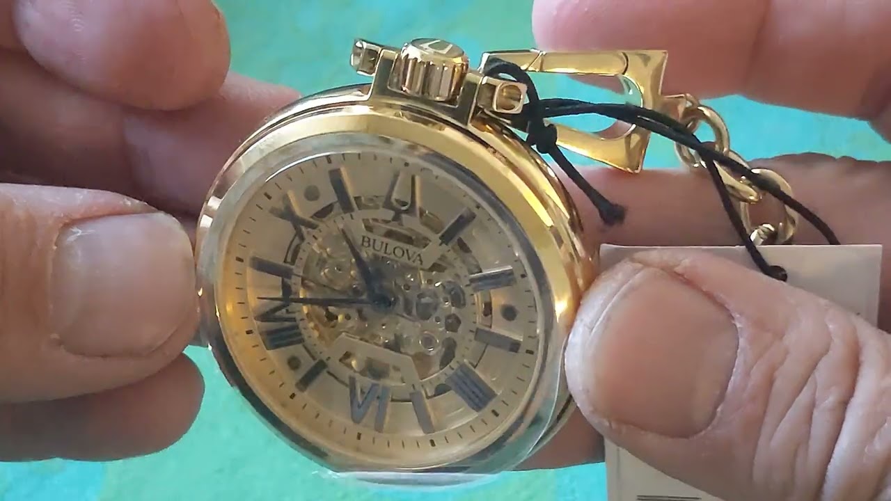 Bulova "Sutton" Pocket Watch Review, Reference 97A178.