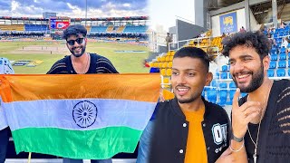 INDIA VS PAK dekhne Abhishek Sri Lanka chalagya 😍 but ye kya hua?😟