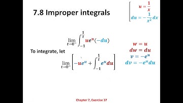AP Calculus BC Video Project - Techniques of Integration