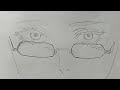 Satoru Gojo drawing ll part 1ll Roshan art's 1024