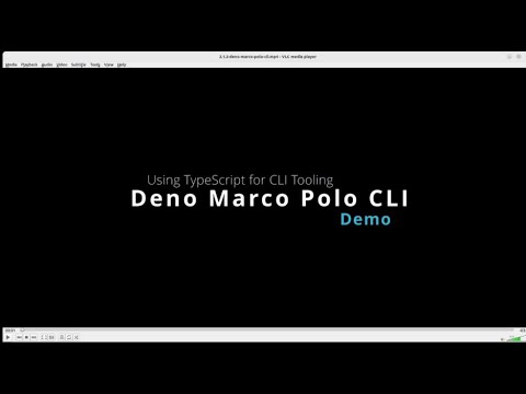 Deno Marco Polo CLIs for TypeScript