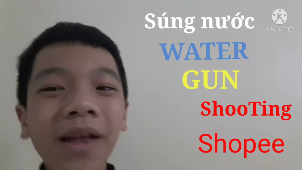 Review súng nước WATER GUN ShooTing trên Shopee1 YouTube